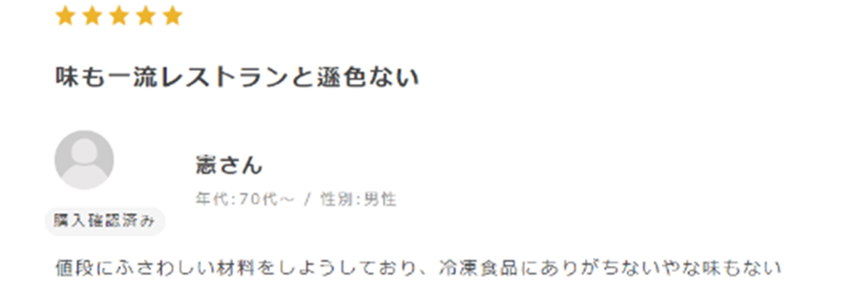 食宅便の値段に関するいい口コミと評判